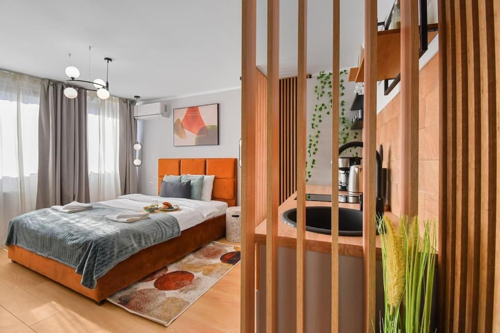 Mysa Modern Studio * Near Cismigiu Park * Netflix Bucarest Extérieur photo