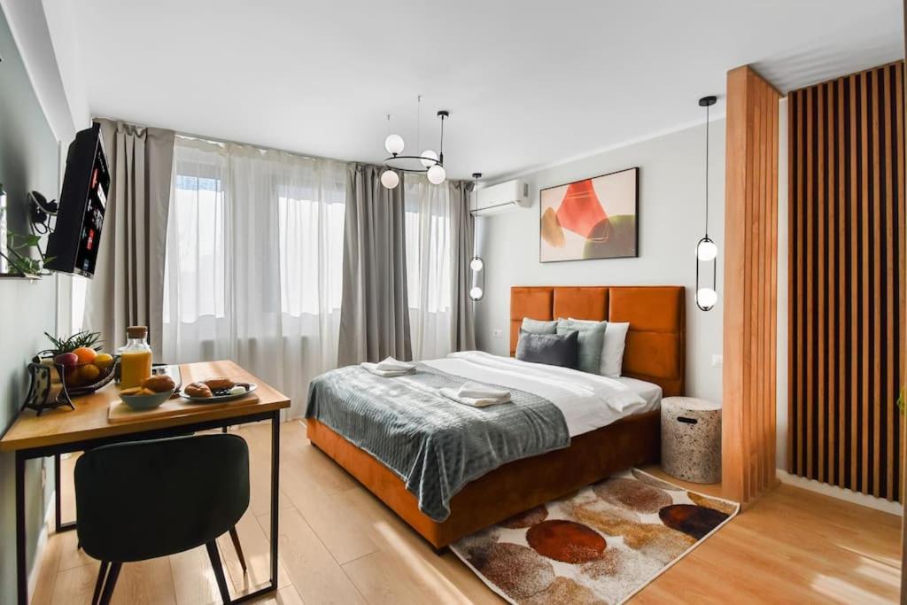 Mysa Modern Studio * Near Cismigiu Park * Netflix Bucarest Extérieur photo